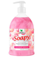 Soapy Крем-мыло жидкое перламутровое Розовый жемчуг 1л дозатор