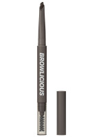 Карандаш для бровей автоматический Browlicious, тон 04 espresso bean / светло-коричневый теплый