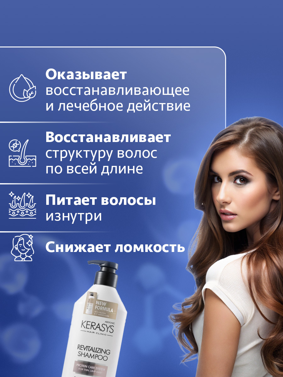 Hair Clinic System Шампунь для волос Оздоравливающий 600мл 