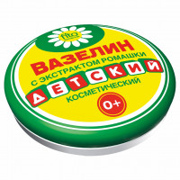Вазелин косметический Детский с экстрактом ромашки 10г