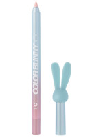 Карандаш для глаз гелевый Color Bunny, тон 10 дуохромный серебристо-голубой