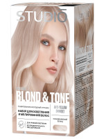 Blond&Tone Набор для мелирования волос Скандинавский блонд 50/50/25мл