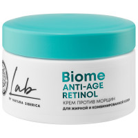 Lab Biome Anti-age Крем против морщин для жирной и комбинированной кожи Retinol 50мл