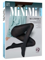 Колготки Multifibra 160den, Nero черный 3р