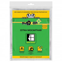 Сетка москитная с крепежом для оконных проемов 1,5м*1,5м белая
