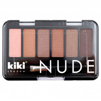 Тени для век Nude, тон 902 перламутрово-розовый, золотистый, латте, медно-коричневый, молочный шоколад, темно коричневый