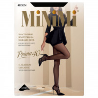 Колготки Prima 40den, Nero 2р шортики