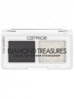 Палетка теней для век Diamond Treasures Cream to Powder, тон 030 Smokey Diamond