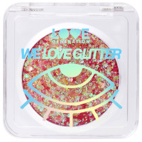 Глиттер для лица We Love Glitter, тон 01 красно-фиолетовый
