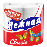 Туалетная бумага Классика белая 4шт