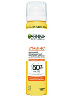 Skin Naturals Витамин С Спрей-вуаль для лица солнцезащитный ежедневный SPF50+ 75мл