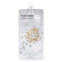 Маска кремовая ночная с экстрактом жемчуга Pure Source Pocket pack 10мл 1шт