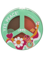 Палетка для лица Yes, Peace!, тон 01 розовый/бежевый/коричневый