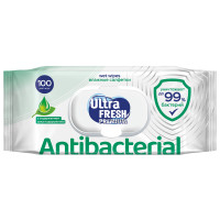 Premium Antibacterial Влажные салфетки с витаминами и экстрактами 100шт 