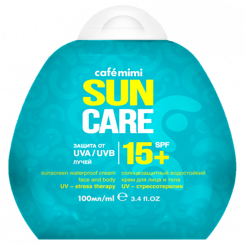 Sun Care Солнцезащитный водостойкий Крем для лица и тела SPF15+ 100мл